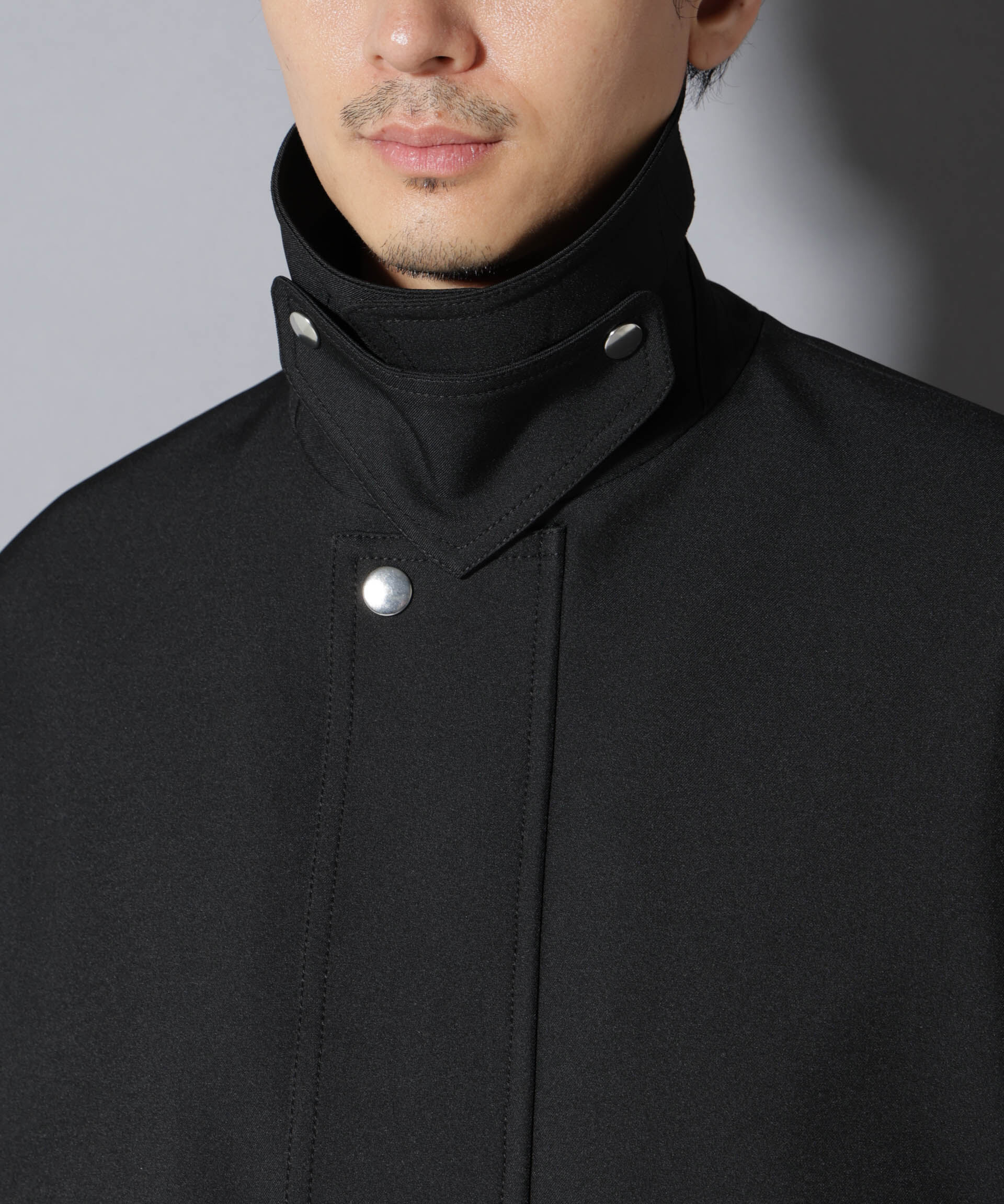 nano･universe「メタルギアボンディングFUSIONSYSTEMカーコート」|ブルゾン・スタジャン|