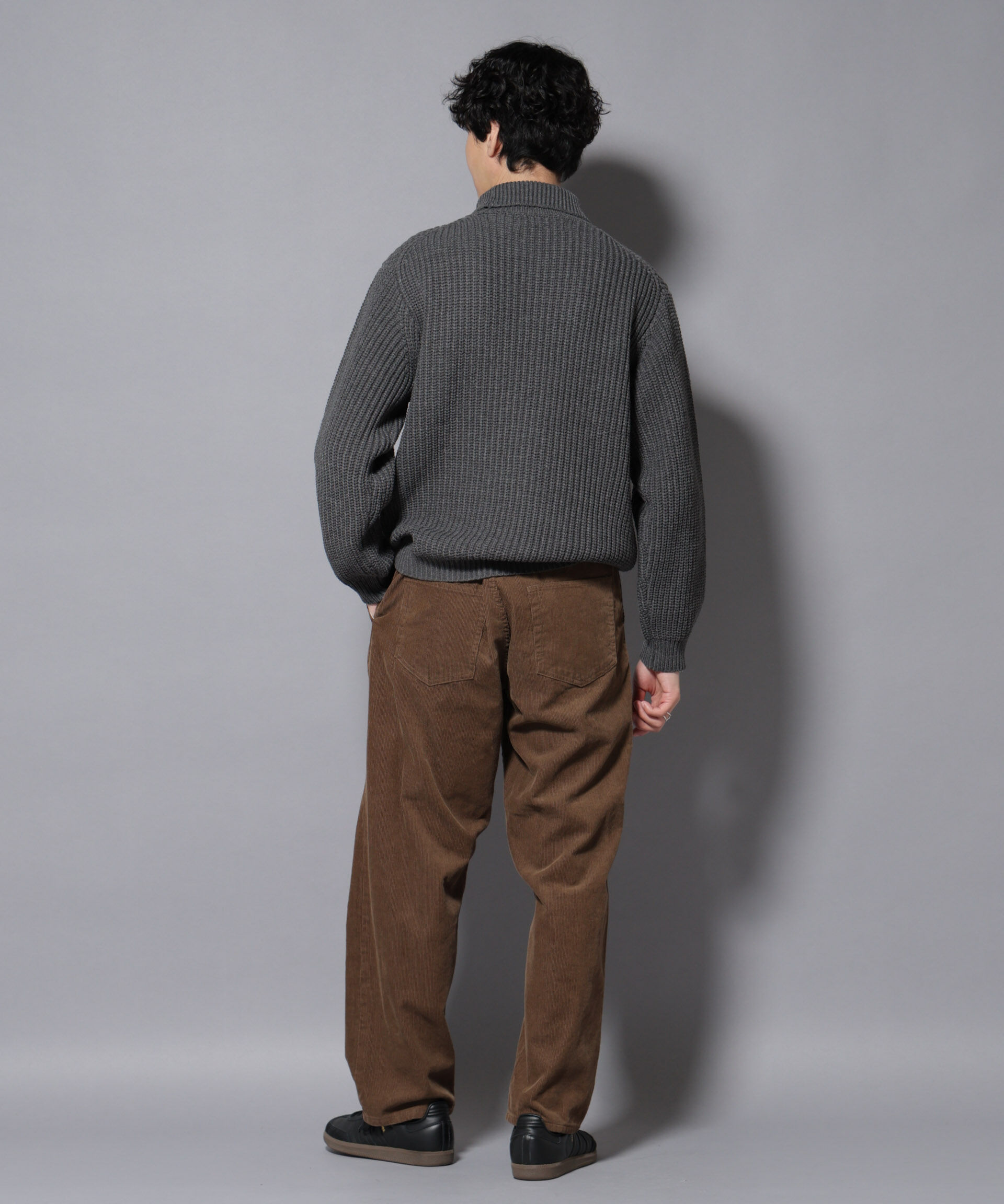 nano･universe「ローゲージタートルニット」|ニット・セーター|