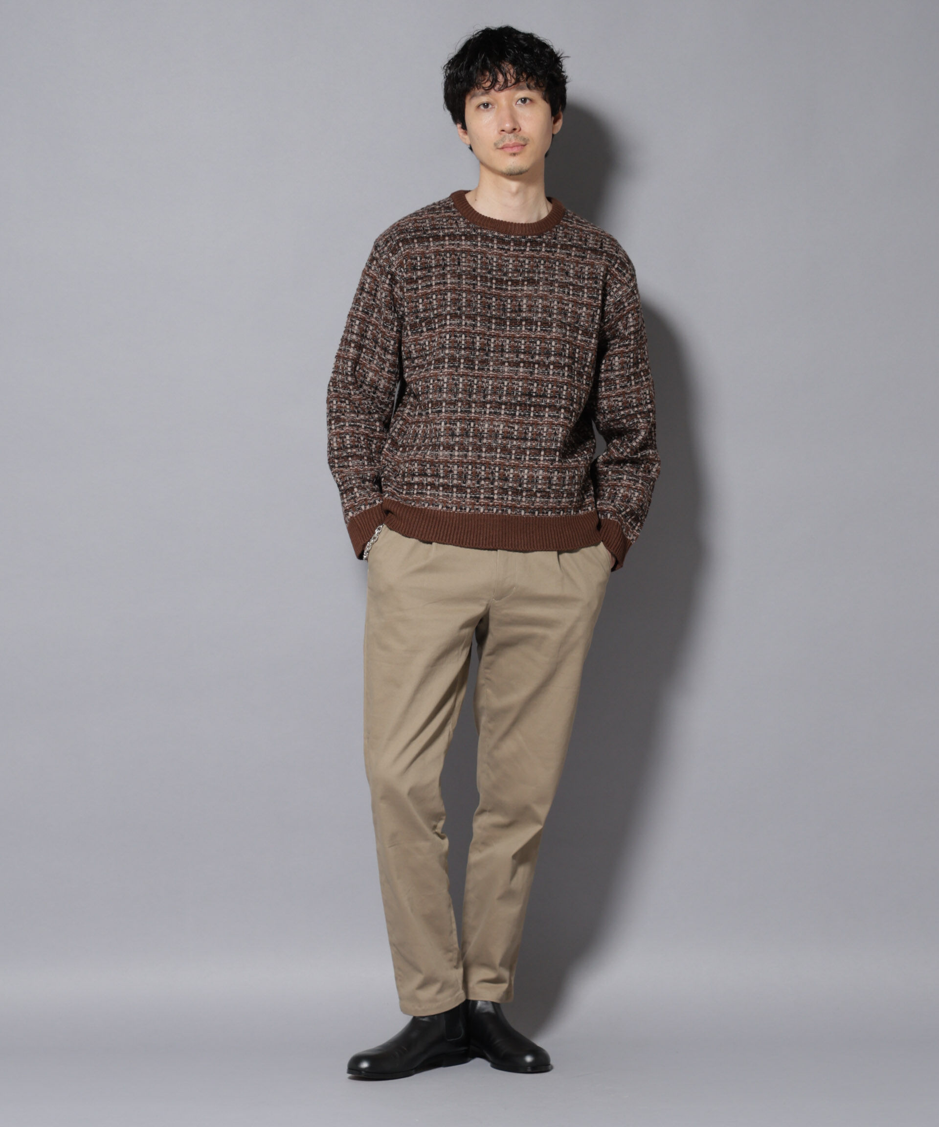 nano･universe「ストレッチコンパクトテーパード」|チノ|