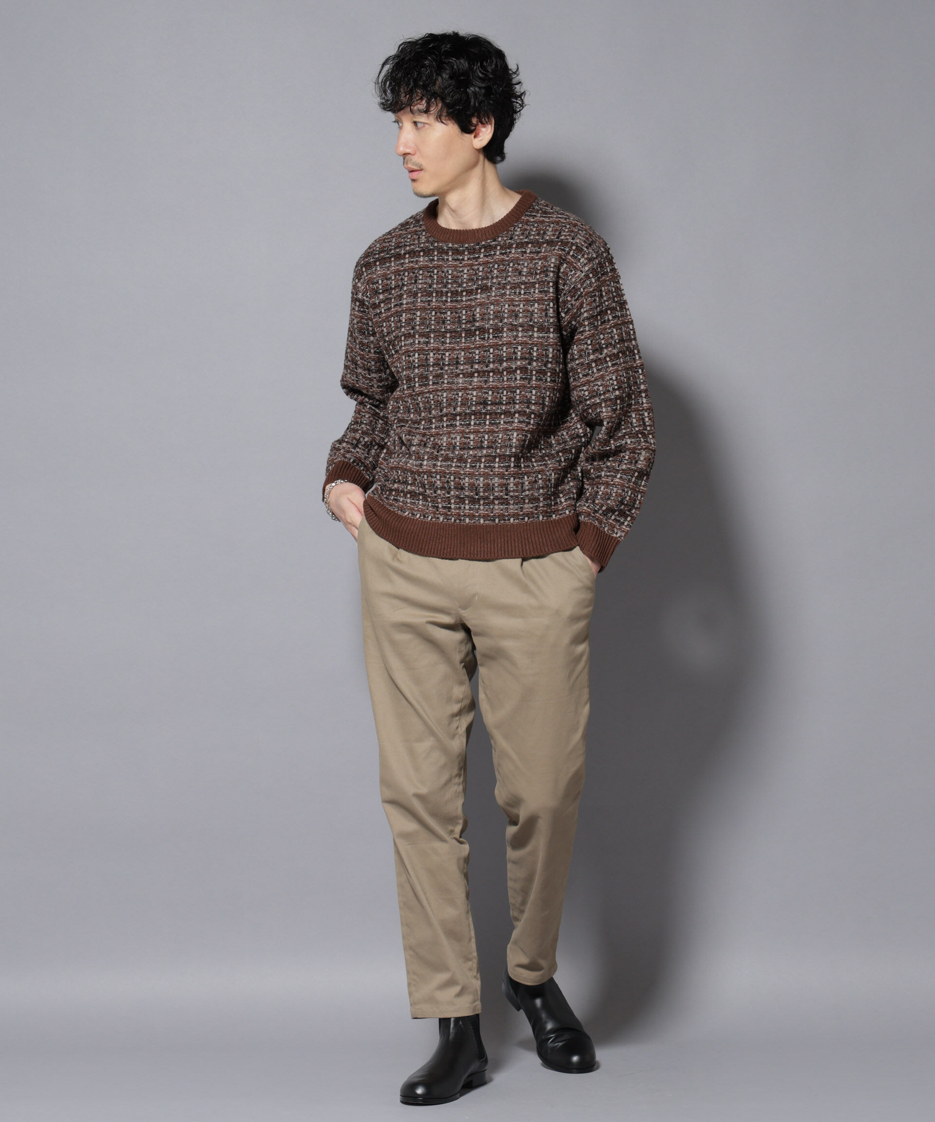 nano･universe「ストレッチコンパクトテーパード」|チノ|