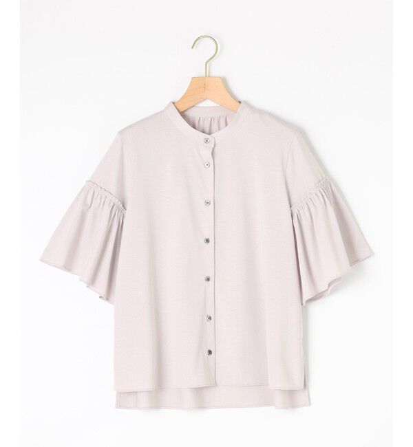 組曲「ギャザースリーブクリア カットソー」|Tシャツ・カットソー|