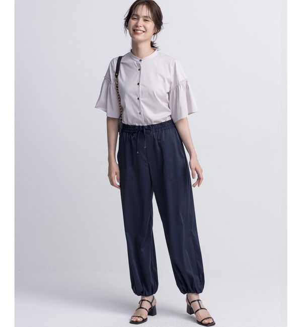 組曲「ギャザースリーブクリア カットソー」|Tシャツ・カットソー|