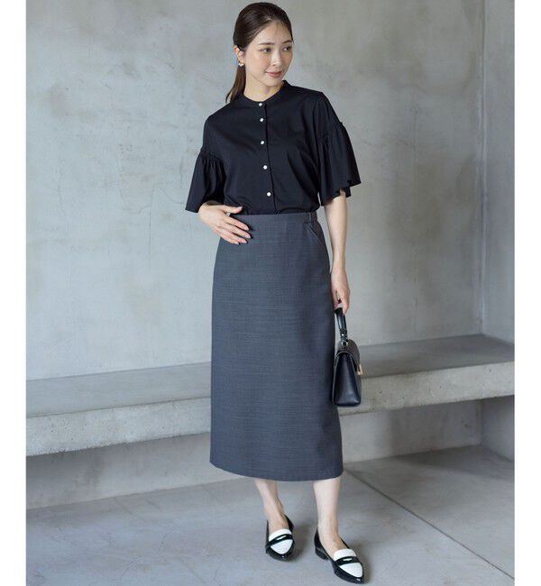 組曲「ギャザースリーブクリア カットソー」|Tシャツ・カットソー|