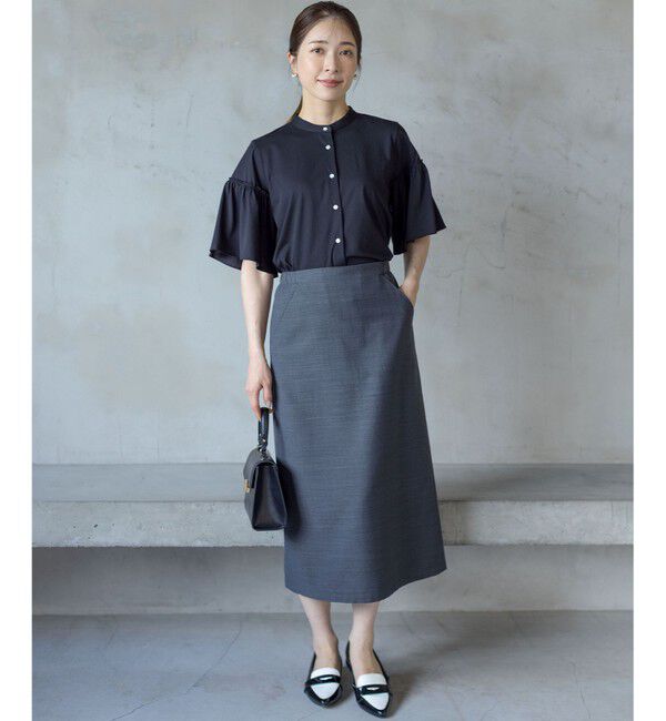 組曲「ギャザースリーブクリア カットソー」|Tシャツ・カットソー|