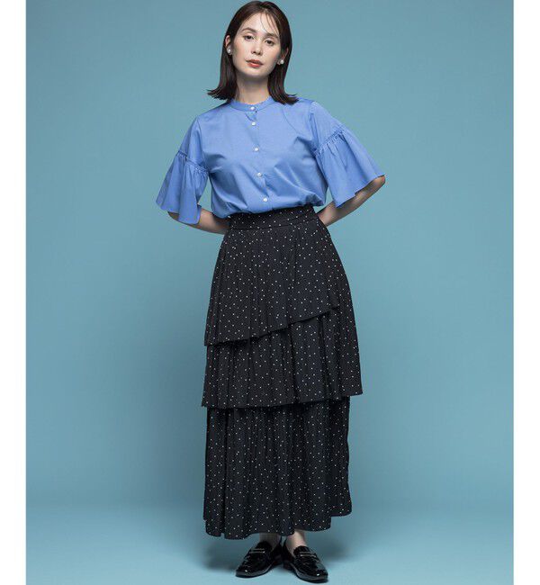 組曲「ギャザースリーブクリア カットソー」|Tシャツ・カットソー|