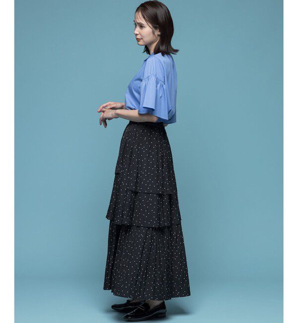 組曲「ギャザースリーブクリア カットソー」|Tシャツ・カットソー|