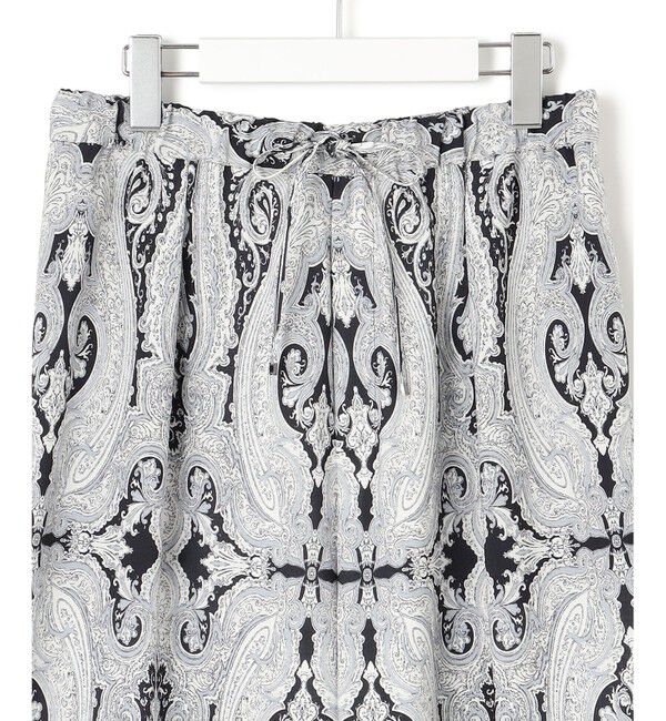 23区「【洗える】Rattiドローイングペイズリープリント ワイド パンツ」|その他|