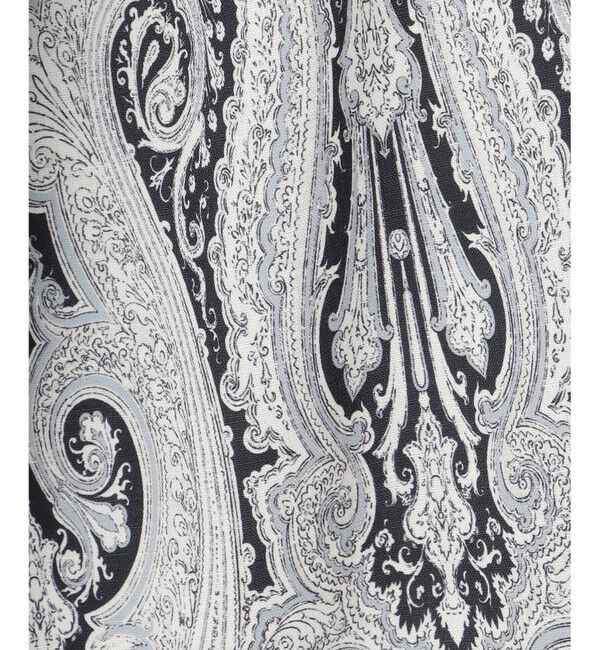 23区「【洗える】Rattiドローイングペイズリープリント ワイド パンツ」|その他|