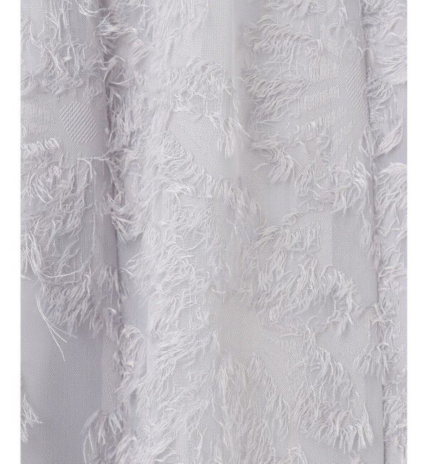 any SiS「【洗える】フェザーフラワージャカード スカート」|スカート|