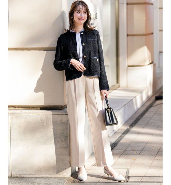 ANY SIS「【セットアップ対応】セレモニーダブルクロス ワイドパンツ」|その他|