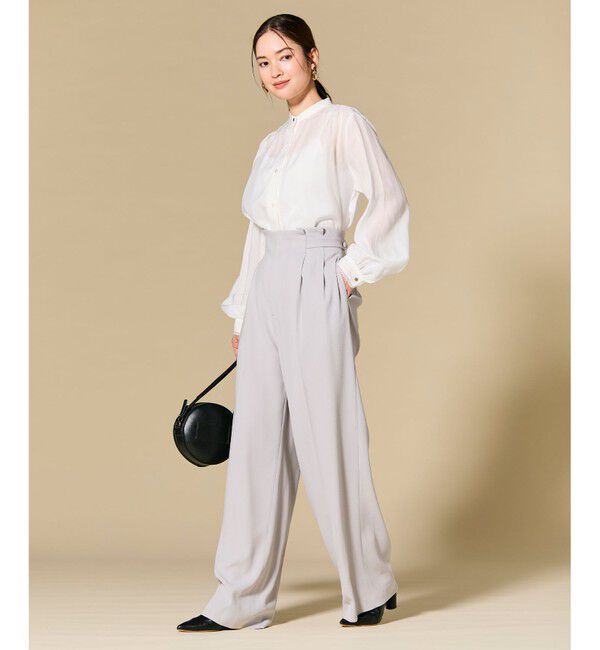 BEIGE,「【Lsize・セットアップ対応】CINDY / ハイウエストパンツ」|その他|