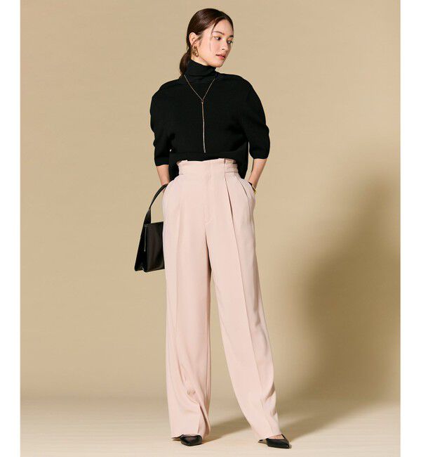 BEIGE,「【Lsize・セットアップ対応】CINDY / ハイウエストパンツ」|その他|