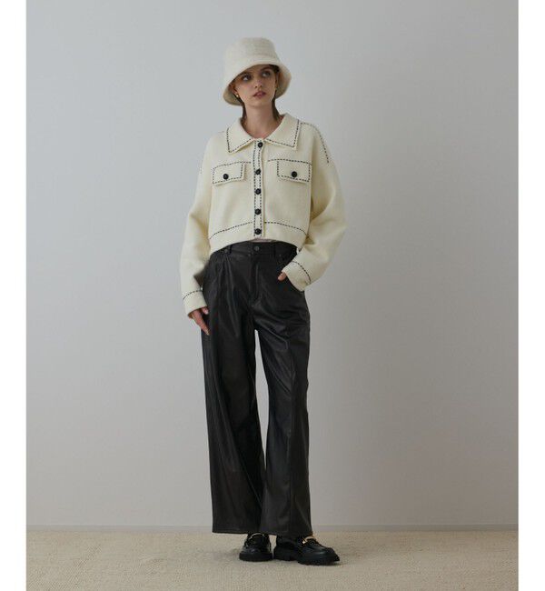 Diagram「カーブフェイクレザーパンツ」|その他|