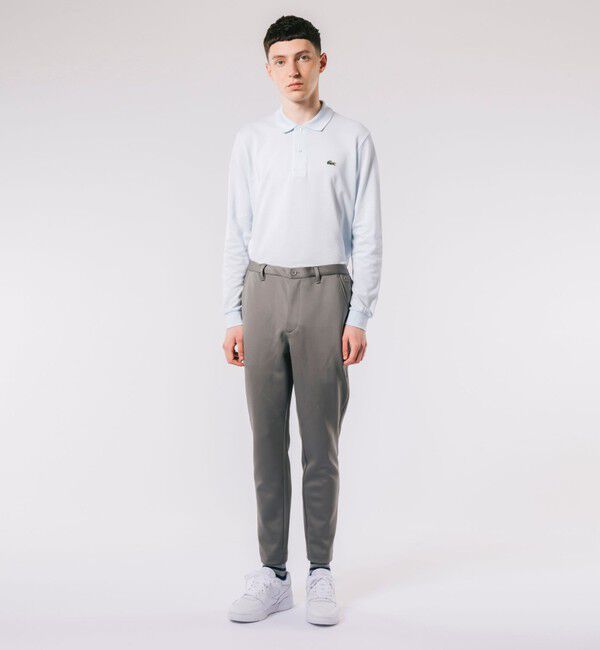 LACOSTE「テーパードストレッチイージートラウザー / テーパードパンツ」|その他|グレー