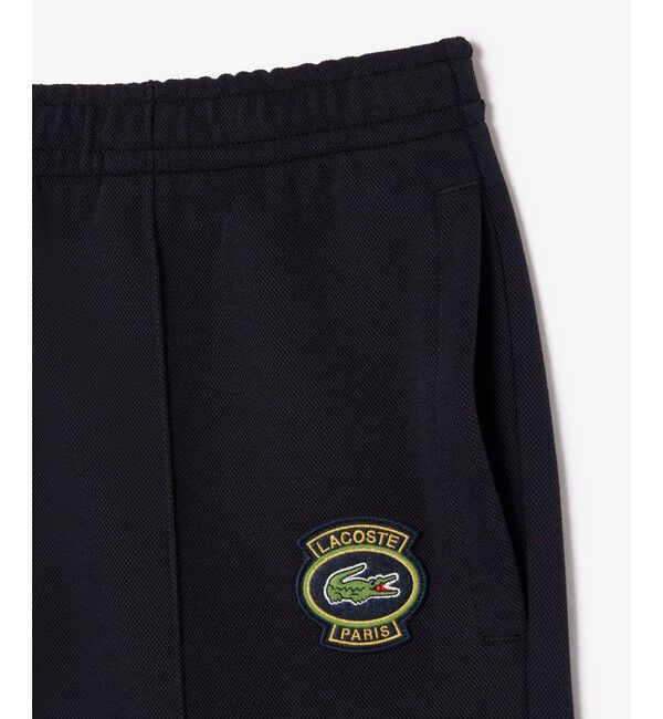 LACOSTE「オーガニックコットン ダブルフェイス鹿の子 ルーズフィットトラックパンツ / スウェットパンツ」|その他|