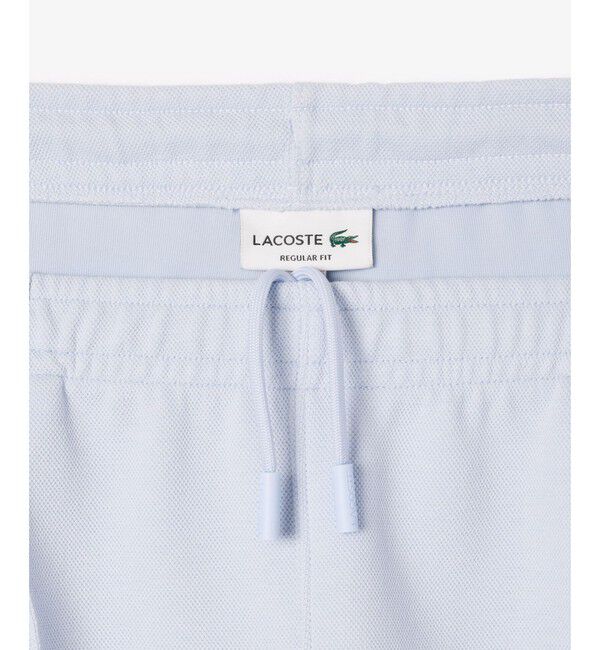 LACOSTE「オーガニックコットン ダブルフェイス鹿の子 ルーズフィットトラックパンツ / スウェットパンツ」|その他|