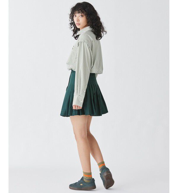 LACOSTE「4WAYデザイン ボリュームスリーブ ロングシャツ」|シャツ・ブラウス|