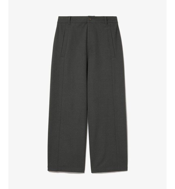 LACOSTE「ストレッチツイル ウールライクワイドパンツ」|その他|