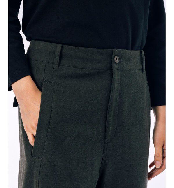 LACOSTE「ストレッチツイル ウールライクワイドパンツ」|その他|