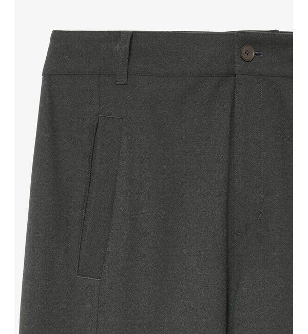 LACOSTE「ストレッチツイル ウールライクワイドパンツ」|その他|