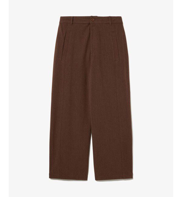 LACOSTE「ストレッチツイル ウールライクワイドパンツ」|その他|