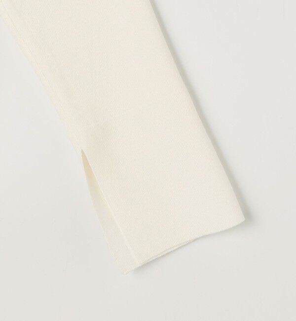 NOLLEY'S sophi「《手洗い可能》袖口レース取り外し可総針スクエアネックプルオーバー」|ニット・セーター|