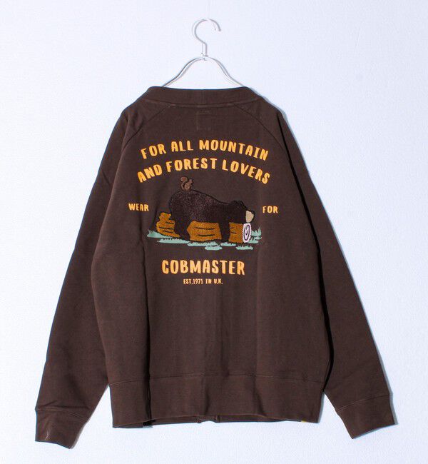 FREDY MAC「【COBMASTER/コブマスター】裏毛 刺繍&times;プリント カーディガン」|カーディガン|