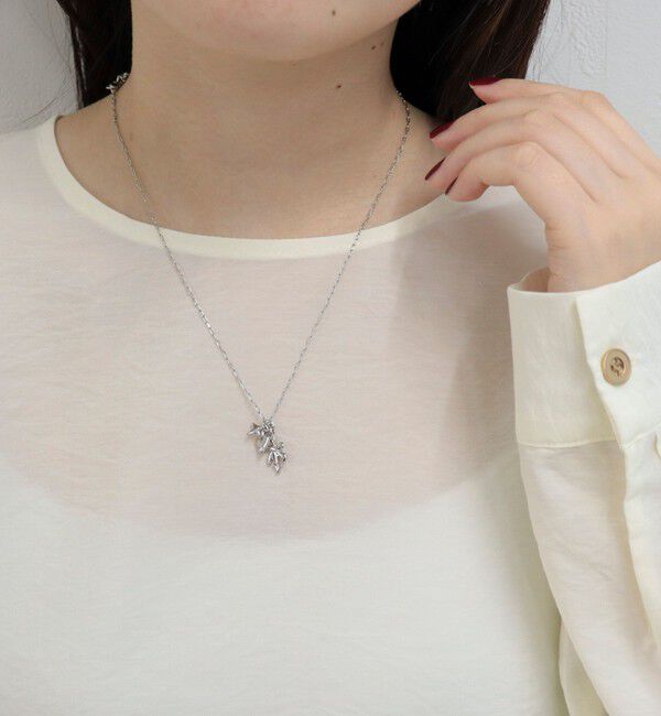 fredy emue「手描きフラワートップネックレス」|ネックレス|