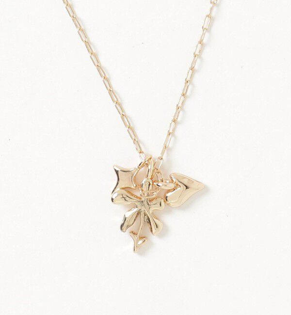 fredy emue「手描きフラワートップネックレス」|ネックレス|