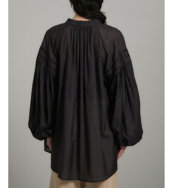 SALON adam et rope'「エンブロイダリーチュニックブラウス」|シャツ・ブラウス|