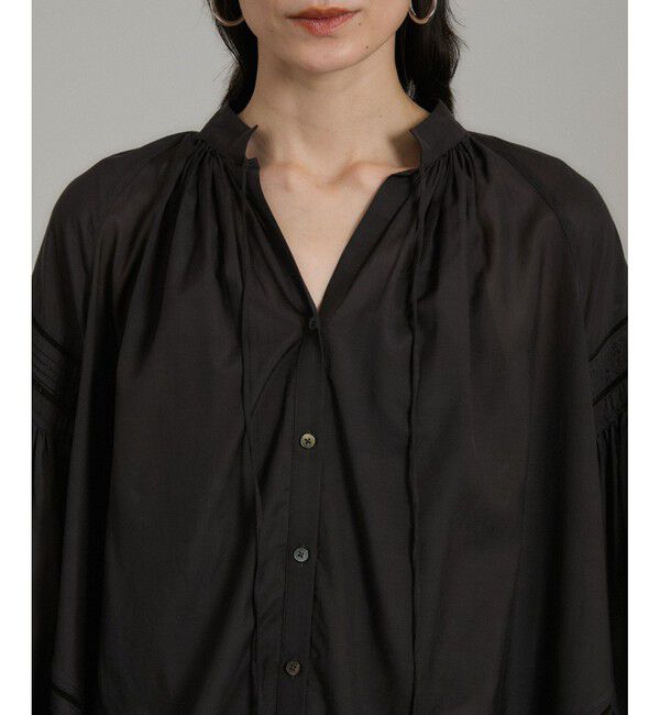 SALON adam et rope'「エンブロイダリーチュニックブラウス」|シャツ・ブラウス|