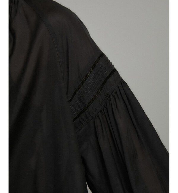 SALON adam et rope'「エンブロイダリーチュニックブラウス」|シャツ・ブラウス|