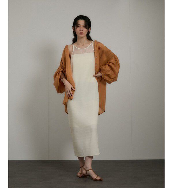 SALON adam et rope'「エンブロイダリーチュニックブラウス」|シャツ・ブラウス|