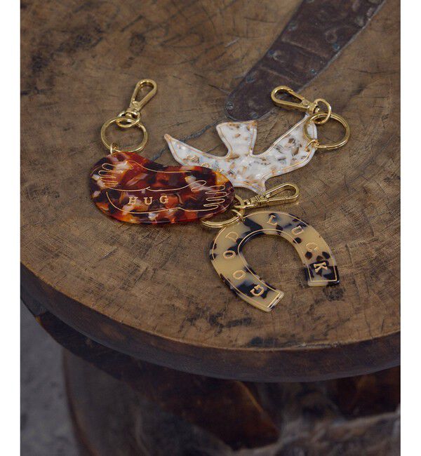 SALON adam et rope'「モチーフマーブルプレートチャーム」|チャーム・キーホルダー|