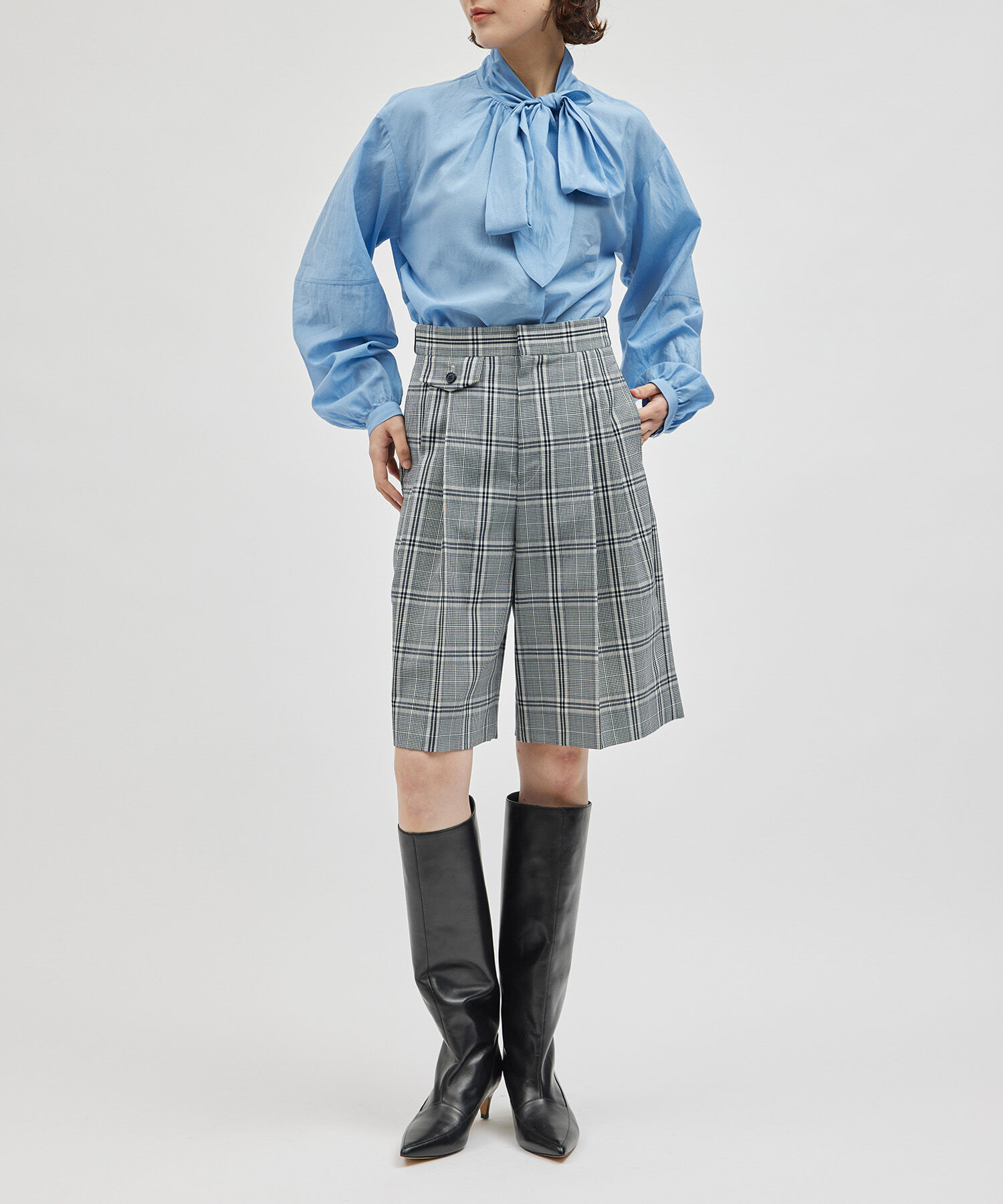 ROPE「ウールモヘヤ２タックハーフパンツ/セットアップ対応」|その他|