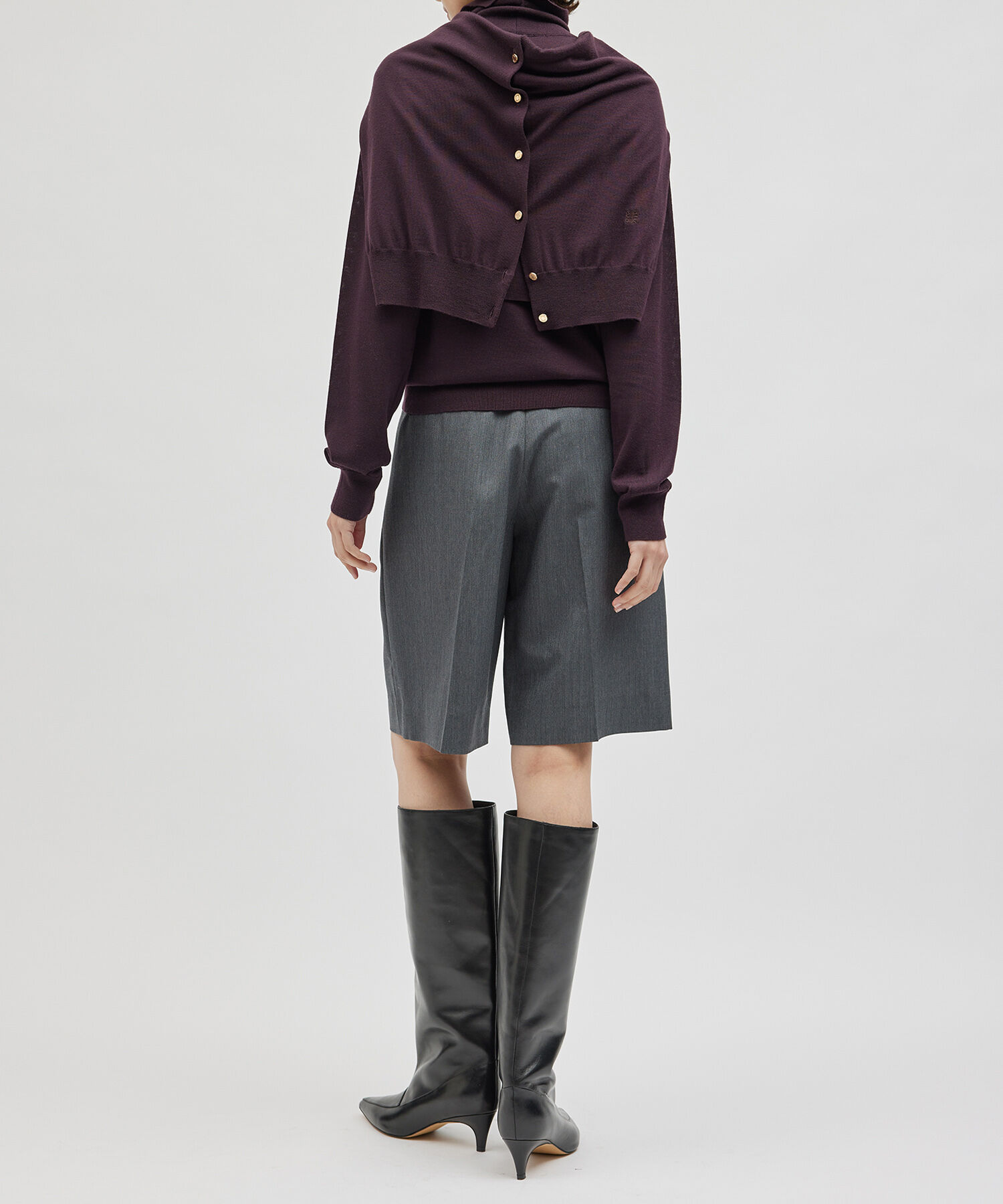 ROPE「ウールモヘヤ２タックハーフパンツ/セットアップ対応」|その他|