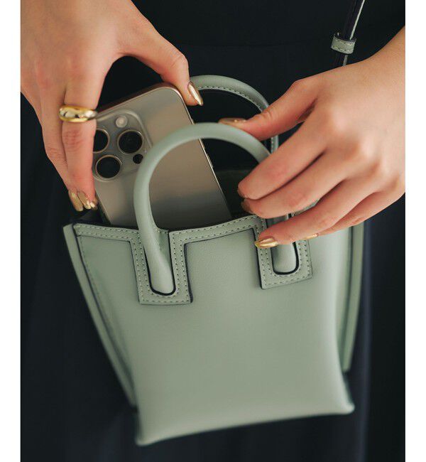 ROPE「【E'POR】Ree BAG Mini【WEB限定】【25SS】」|ショルダー・メッセンジャー|モスグリーン(32)