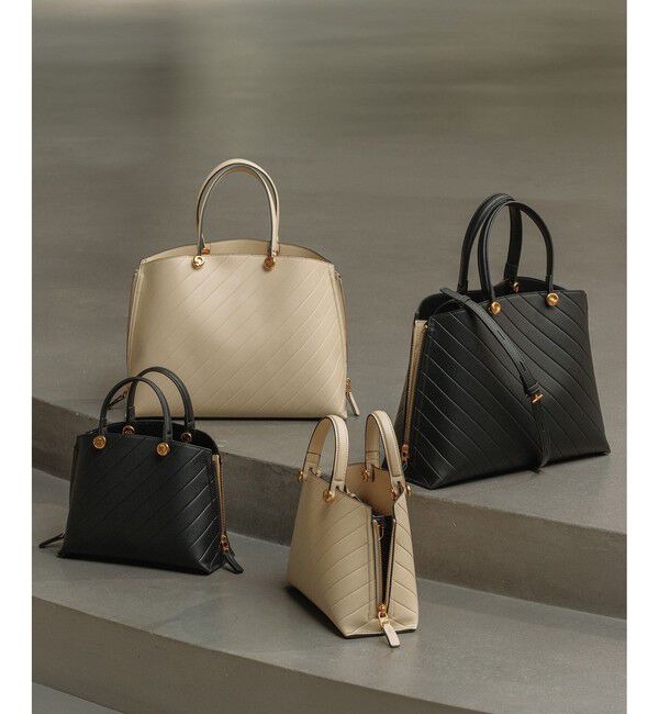 ROPE「【E'POR】【数量限定】 Y BAG Mini Emboss【超軽量】」|ハンドバッグ|