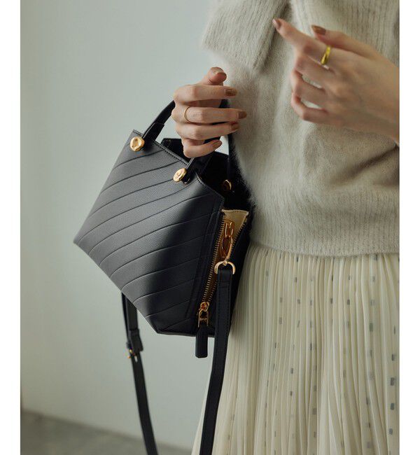 ROPE「【E'POR】【数量限定】 Y BAG Mini Emboss【超軽量】」|ハンドバッグ|