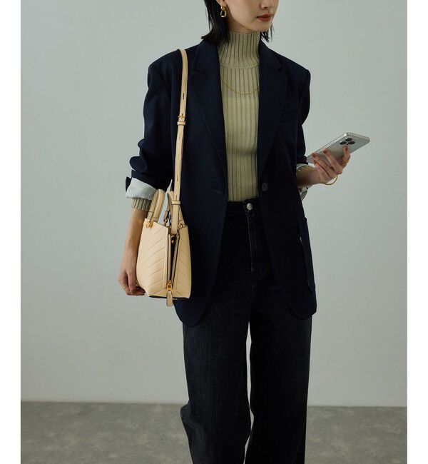 ROPE「【E'POR】【数量限定】 Y BAG Mini Emboss【超軽量】」|ハンドバッグ|