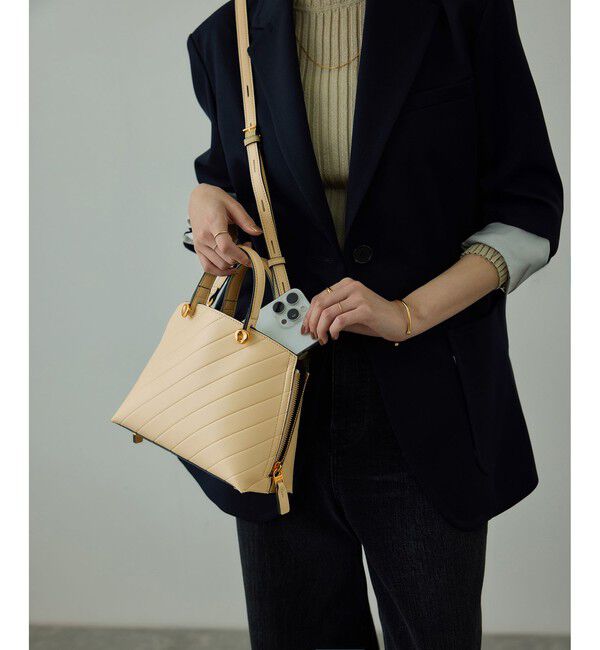 ROPE「【E'POR】【数量限定】 Y BAG Mini Emboss【超軽量】」|ハンドバッグ|