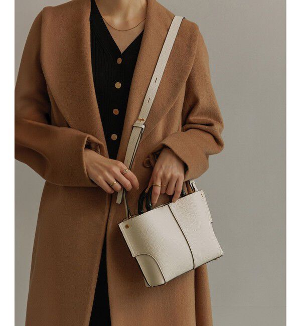 ROPE「【E'POR】BAMBOO BAG Mini 【超軽量】」|ハンドバッグ|オフホワイト(15)