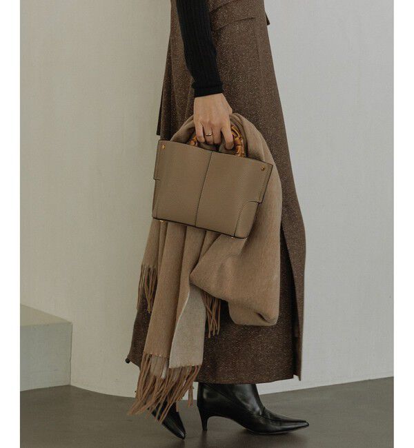 ROPE「【E'POR】BAMBOO BAG Mini 【超軽量】」|ハンドバッグ|ベージュ系(28)