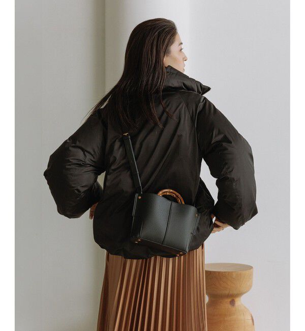 ROPE「【E'POR】BAMBOO BAG Mini/超軽量・26SS」|ハンドバッグ|ブラック系(03)