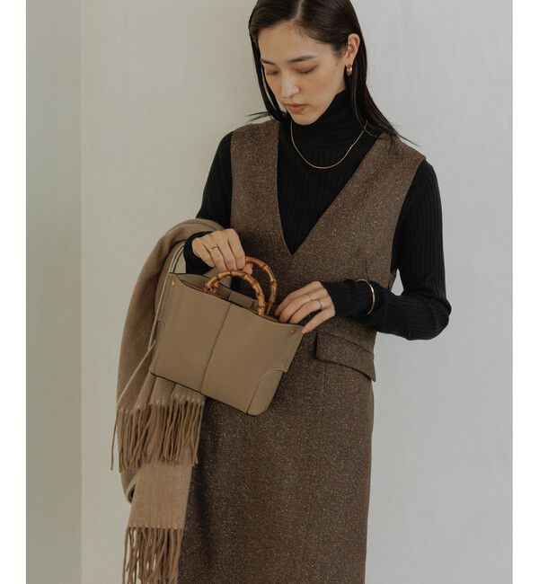 ROPE「【E'POR】BAMBOO BAG Mini/超軽量・26SS」|ハンドバッグ|