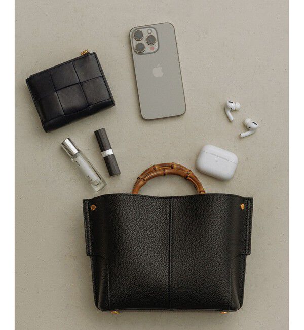 ROPE「【E'POR】BAMBOO BAG Mini/超軽量・26SS」|ハンドバッグ|
