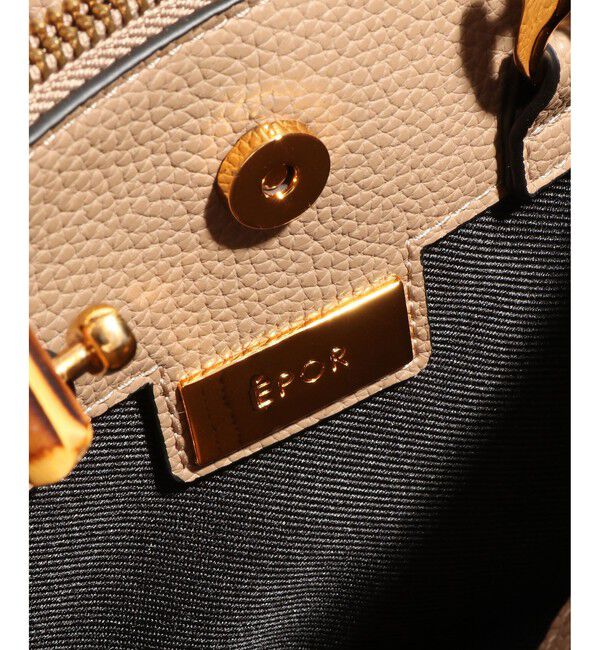 ROPE「【E'POR】BAMBOO BAG Mini/超軽量・26SS」|ハンドバッグ|