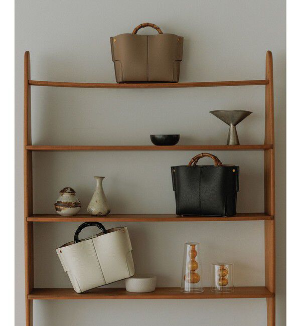 ROPE「【E'POR】BAMBOO BAG Mini/超軽量・26SS」|ハンドバッグ|