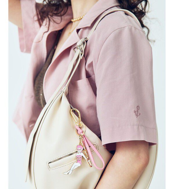 VIS「【Chocomoo】VIS別注マルチチャーム」|チャーム・キーホルダー|ピンク(63)