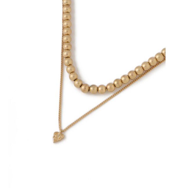 VIS「【Chocomoo】VIS別注レイヤードネックレス」|ネックレス|